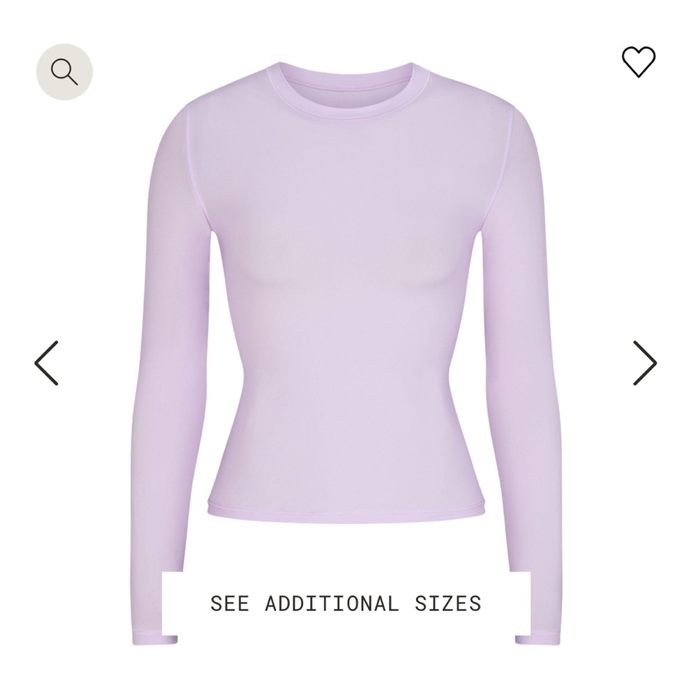 SKIMS Long Sleeve Shirt NWT
